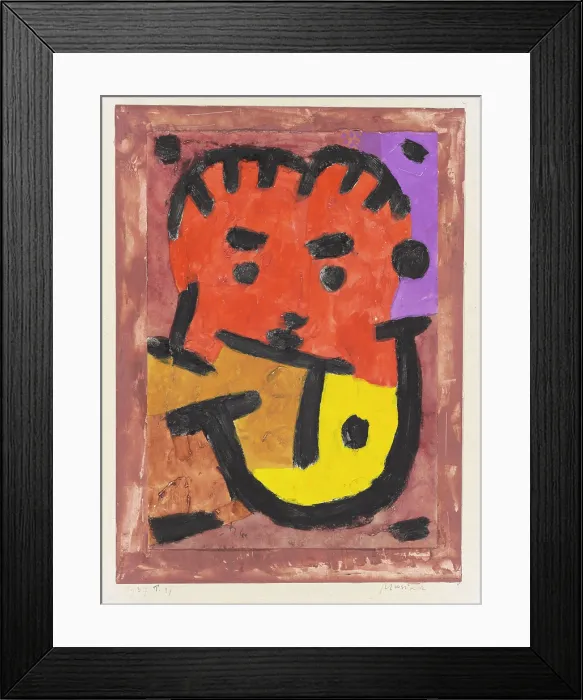 Framed Print : Musician, 1937. Creator: Klee, Paul (1879-1940) Framed Print : Musician, 1937. Creator: Klee, Paul (1879-1940)