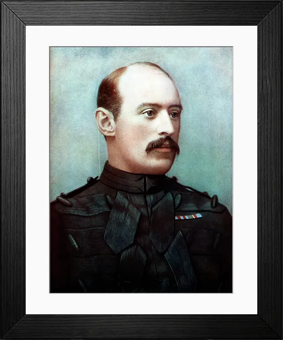 Framed Print : Portrait of Colonel RG Kekewich, Loyal North Lancashire Regiment, 1900. Creator: W Downey Framed Print : Portrait of Colonel RG Kekewich, Loyal North Lancashire Regiment, 1900. Creator: W Downey