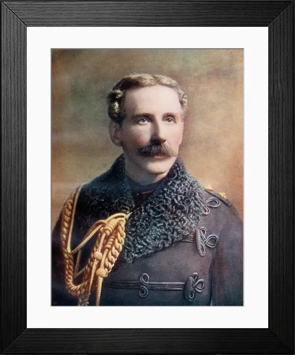 Framed Print : Portrait of Lieutenant-Colonel WD Otter, 1900. Creator: AA Gray