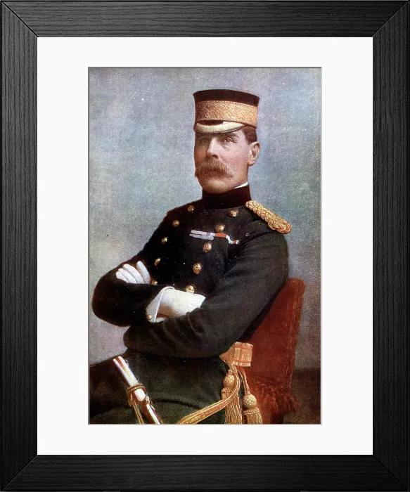 Framed Print : Lieut-General Lord Methuen, KCVO, CB, CMG, 1900. Creator: Window & Grove