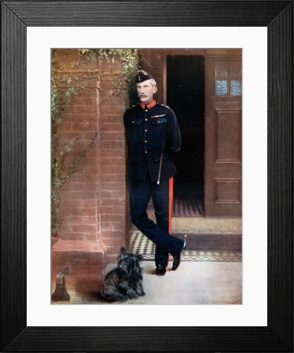 Framed Print : Portrait of Lieutenant-General HJT Hildyard, CB, 1900. Creator: Knight Framed Print : Portrait of Lieutenant-General HJT Hildyard, CB, 1900. Creator: Knight