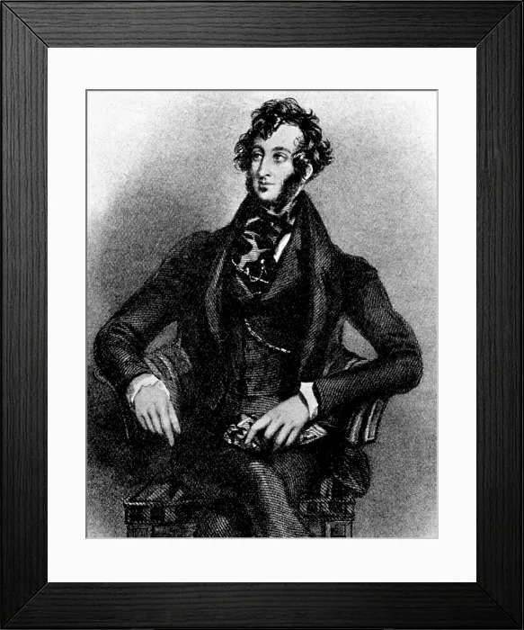 Framed Print : Portrait of Lord Lytton (Edward George Earle Lytton Bulwer), c1870s Creator: Unknown Framed Print : Portrait of Lord Lytton (Edward George Earle Lytton Bulwer), c1870s Creator: Unknown