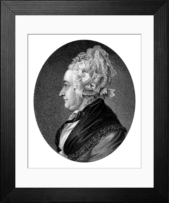 Framed Print : Portrait of the poet Mrs Elizabeth Carter, c1800. Creator: Unknown Framed Print : Portrait of the poet Mrs Elizabeth Carter, c1800. Creator: Unknown