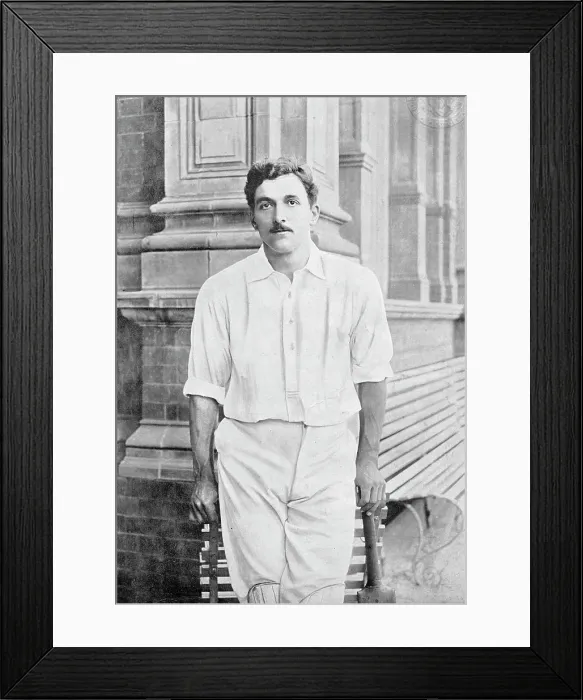 Framed Print : Portrait of the cricketer CB Fry, 1896. Creator: RW Thomas Framed Print : Portrait of the cricketer CB Fry, 1896. Creator: RW Thomas
