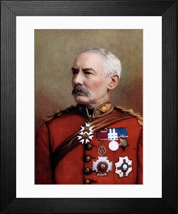 Framed Print : Portrait of Lieutenant-General Sir Charles William Wilson, KCB, KCMG, RE, 1900. Creator: Elliott & Fry Framed Print : Portrait of Lieutenant-General Sir Charles William Wilson, KCB, KCMG, RE, 1900. Creator: Elliott & Fry