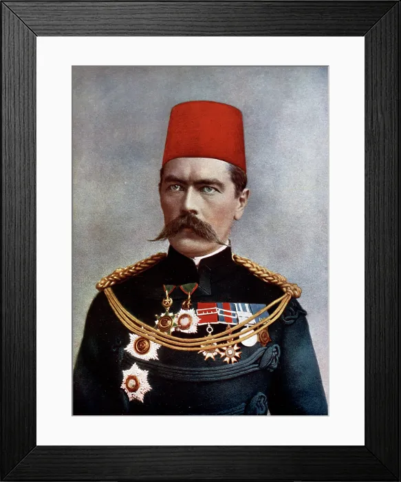 Framed Print : Major General Lord Kitchener of Khartoum, GCB, KCMG, RE, 1900s. Creator: Gabriel Lekegian Framed Print : Major General Lord Kitchener of Khartoum, GCB, KCMG, RE, 1900s. Creator: Gabriel Lekegian