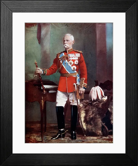 Framed Print : Portrait of Field-Marshal Lord Roberts, VC, KP, GCB, GCSI, GCIE, 1900. Creator: Lafayette Framed Print : Portrait of Field-Marshal Lord Roberts, VC, KP, GCB, GCSI, GCIE, 1900. Creator: Lafayette