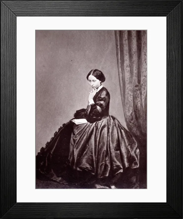 Framed Print : HRH The Princess Alice, c1860s. Creator: Unknown Framed Print : HRH The Princess Alice, c1860s. Creator: Unknown