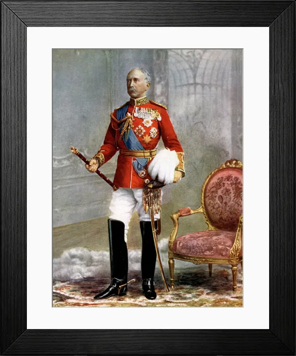 Framed Print : Field-Marshal Viscount Wolseley, KP, GCB, 1900. Creator: Lafayette Framed Print : Field-Marshal Viscount Wolseley, KP, GCB, 1900. Creator: Lafayette