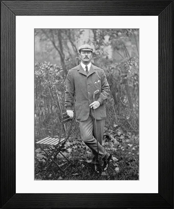 Framed Print : Portrait of the golfers Mure Ferguson, 1896. Creator: Symmons & Thiele Framed Print : Portrait of the golfers Mure Ferguson, 1896. Creator: Symmons & Thiele
