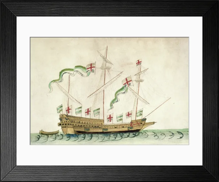 Framed Print : The Graye Hounde, 1546. Creator: Unknown Framed Print : The Graye Hounde, 1546. Creator: Unknown