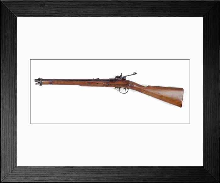 Framed Print : Cavalry carbine, 1865. Creator: Unknown Framed Print : Cavalry carbine, 1865. Creator: Unknown