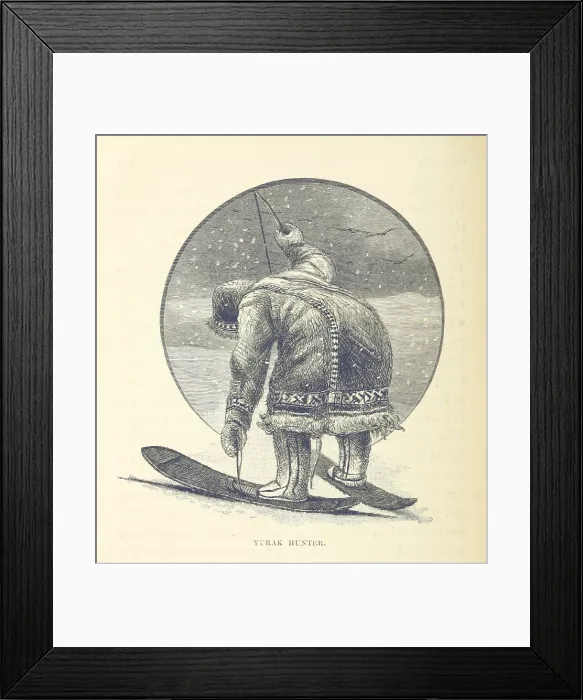 Framed Print : Yurak hunter, 1880. Creator: Unknown Framed Print : Yurak hunter, 1880. Creator: Unknown