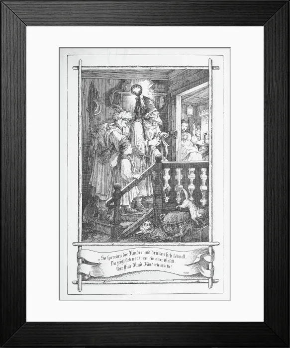 Framed Print : St Hieronymus, 1885. Creator: Johann Nepomuk Heinemann Framed Print : St Hieronymus, 1885. Creator: Johann Nepomuk Heinemann