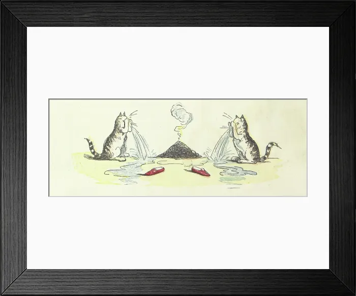 Framed Print : The Dreadful Story Of The Girl And The Lucifer Matches, 1856. Creator: Unknown Framed Print : The Dreadful Story Of The Girl And The Lucifer Matches, 1856. Creator: Unknown