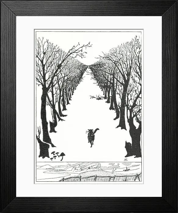 Framed Print : The Cat that Walked by Himself, 1897. Creator: Rudyard Kipling Framed Print : The Cat that Walked by Himself, 1897. Creator: Rudyard Kipling