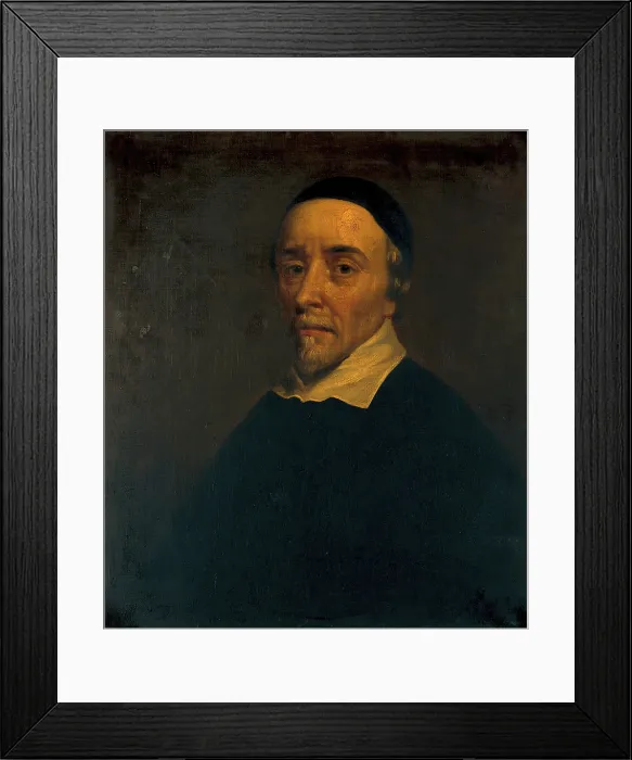 Framed Print : William Harvey. Creator: Lely, Peter, 1618-1680 (After) Framed Print : William Harvey. Creator: Lely, Peter, 1618-1680 (After)