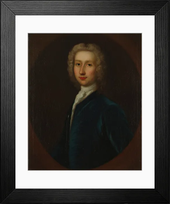 Framed Print : Robert Whytt, 1738. Creator: Giovanni Battista Bellucci Framed Print : Robert Whytt, 1738. Creator: Giovanni Battista Bellucci