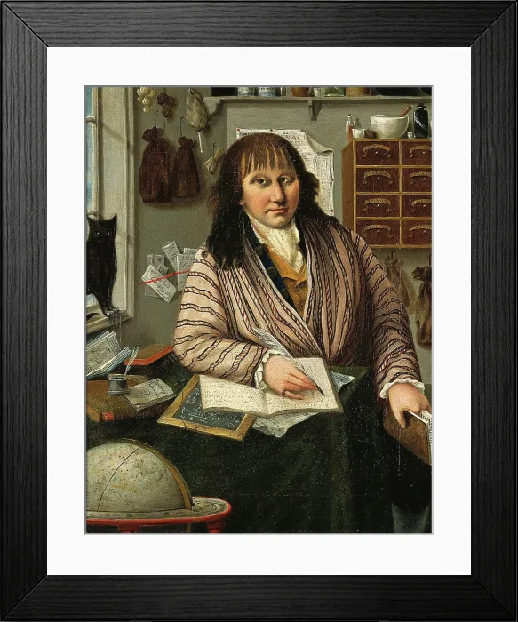 Framed Print : Thomas Dowland, botanist and student in astrology. Creator: J. Bowring Framed Print : Thomas Dowland, botanist and student in astrology. Creator: J. Bowring