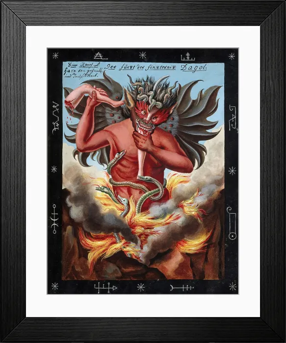 Framed Print : The fountain of life. Creator: Unknown Framed Print : The fountain of life. Creator: Unknown