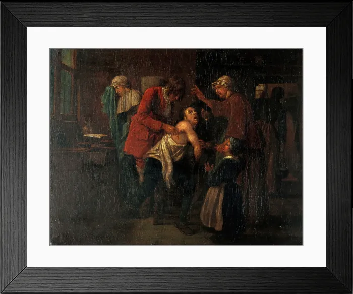 Framed Print : A surgical operation, between 1720 and 1729?. Creator: Jan Josef Horemans I Framed Print : A surgical operation, between 1720 and 1729?. Creator: Jan Josef Horemans I