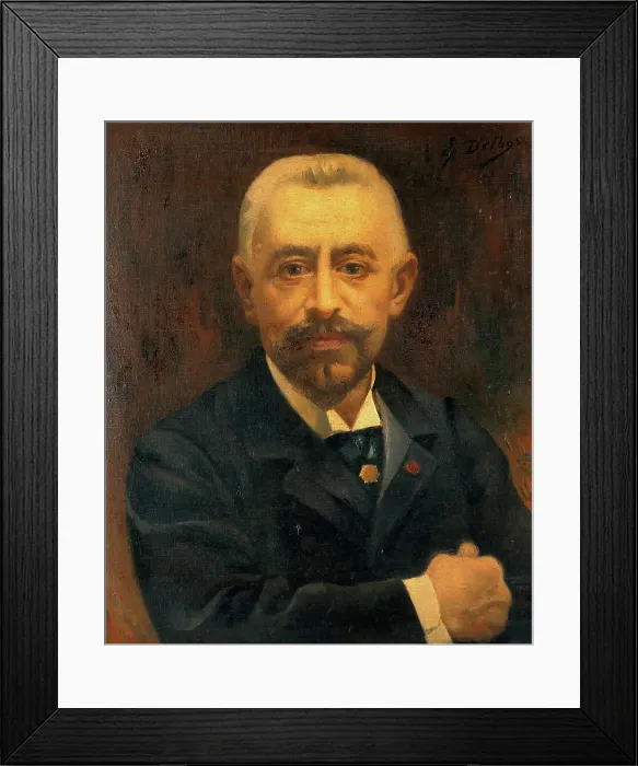 Framed Print : Edmond Isidore Etienne Nocard, microbiologist. Creator: Emile Delbos Framed Print : Edmond Isidore Etienne Nocard, microbiologist. Creator: Emile Delbos