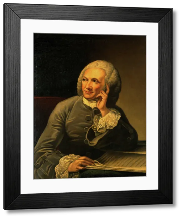 Framed Print : William Hunter. Creator: Pine, Robert Edge, 1730?-1788 (After) Framed Print : William Hunter. Creator: Pine, Robert Edge, 1730?-1788 (After)