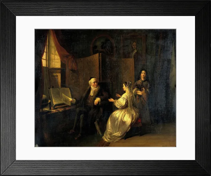 Framed Print : A fortune-teller. Creator: John Cawse Framed Print : A fortune-teller. Creator: John Cawse