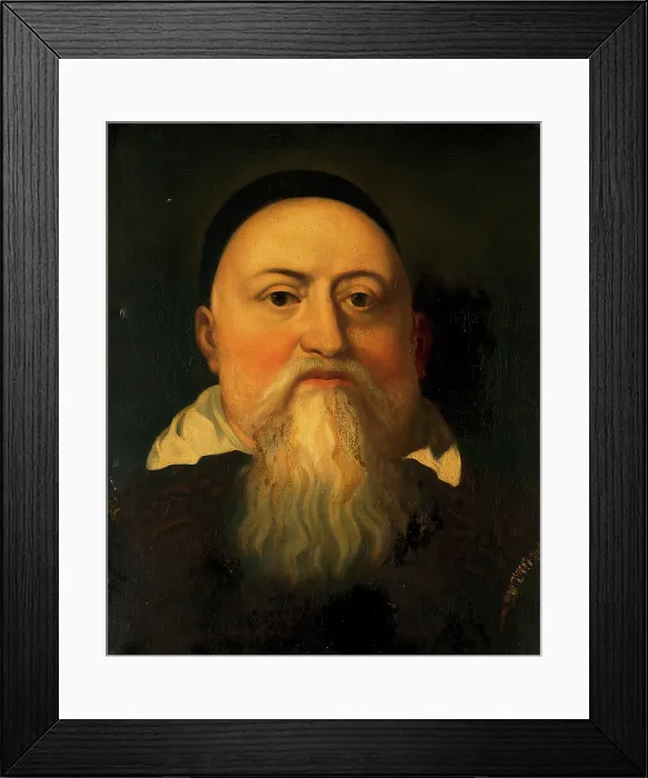 Framed Print : Sir Theodore Turquet de Mayerne, physician. Creator: Diodati, Francois, 1647-1690 (After) Framed Print : Sir Theodore Turquet de Mayerne, physician. Creator: Diodati, Francois, 1647-1690 (After)