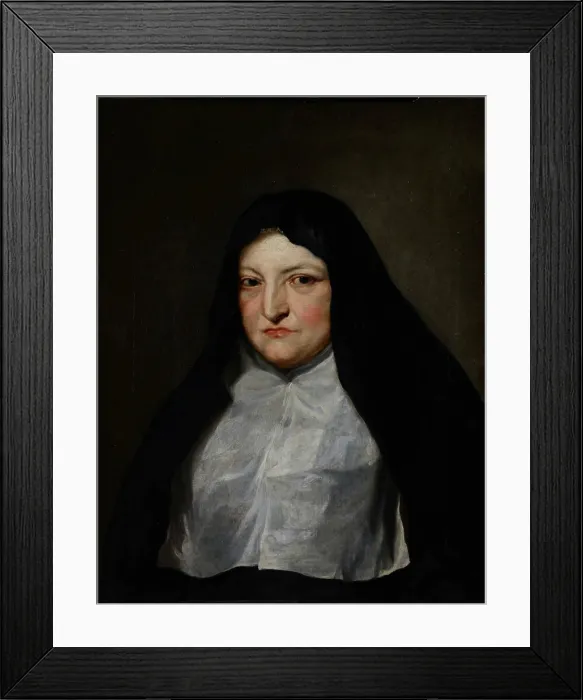 Framed Print : Portrait of Infanta Isabella Clara Eugenia of Spain (1566-1633) as a nun, c1628. Creator: Dyck, Sir Anthony van (1599-1641) Framed Print : Portrait of Infanta Isabella Clara Eugenia of Spain (1566-1633) as a nun, c1628. Creator: Dyck, Sir Anthony van (1599-1641)