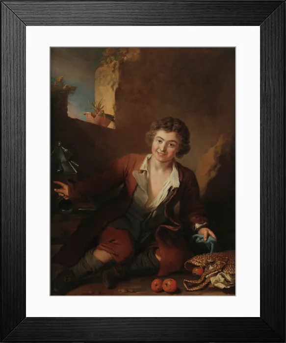 Framed Print : Magic Lantern, 1731. Creator: Delyen, Jacques-Francois (1684-1761) Framed Print : Magic Lantern, 1731. Creator: Delyen, Jacques-Francois (1684-1761)