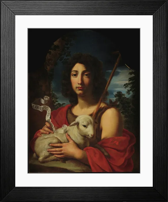 Framed Print : Saint John the Baptist, First Half of 17th century. Creator: Dandini, Cesare (1596-1656) Framed Print : Saint John the Baptist, First Half of 17th century. Creator: Dandini, Cesare (1596-1656)