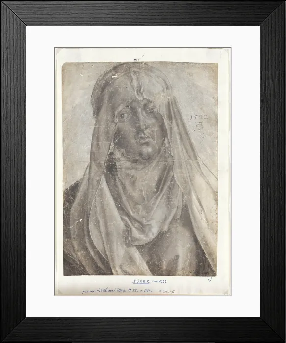 Framed Print : Saint Anne, 1522. Creator: Durer, Albrecht (1471-1528)