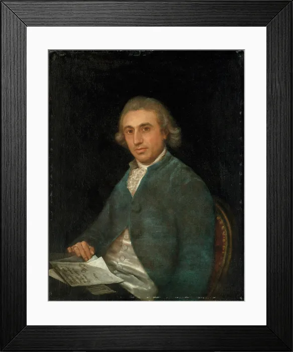 Framed Print : Portrait of Martin Zapater (1746-1803), 1790. Creator: Goya, Francisco, de (1746-1828) Framed Print : Portrait of Martin Zapater (1746-1803), 1790. Creator: Goya, Francisco, de (1746-1828)
