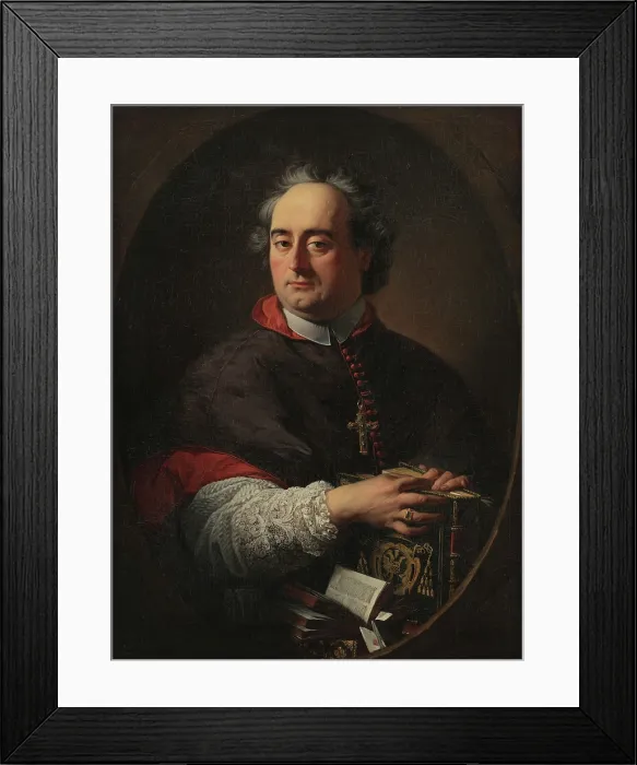 Framed Print : Portrait of Cardinal Benedetto Erba Odescalchi (1679-1740), Archbishop of Milan, c1720. Creator: Subleyras, Pierre (1699-1749) Framed Print : Portrait of Cardinal Benedetto Erba Odescalchi (1679-1740), Archbishop of Milan, c1720. Creator: Subleyras, Pierre (1699-1749)
