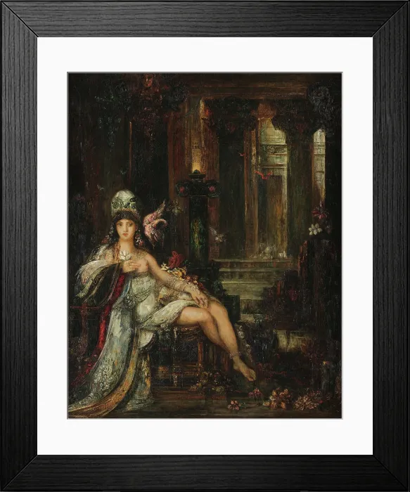 Framed Print : Delilah, c1896. Creator: Moreau, Gustave (1826-1898) Framed Print : Delilah, c1896. Creator: Moreau, Gustave (1826-1898)