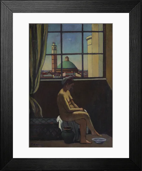 Framed Print : Dome of San Carlo, 1928. Creator: Marussig, Pietro (1879-1937) Framed Print : Dome of San Carlo, 1928. Creator: Marussig, Pietro (1879-1937)