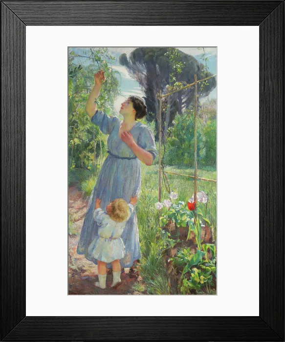 Framed Print : Primavera (Spring), 1918. Creator: Moggioli, Umberto (1886-1919) Framed Print : Primavera (Spring), 1918. Creator: Moggioli, Umberto (1886-1919)