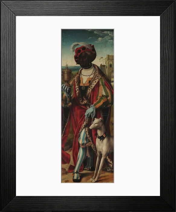 Framed Print : The Adoration of the Magi (Triptych, right panel), c1515. Creator: Cleve, Joos van (ca. 1485-1540) Framed Print : The Adoration of the Magi (Triptych, right panel), c1515. Creator: Cleve, Joos van (ca. 1485-1540)