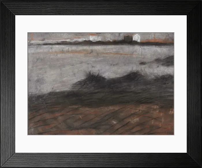 Framed Print : Landscape, 1907. Creator: Boccioni, Umberto (1882-1916) Framed Print : Landscape, 1907. Creator: Boccioni, Umberto (1882-1916)