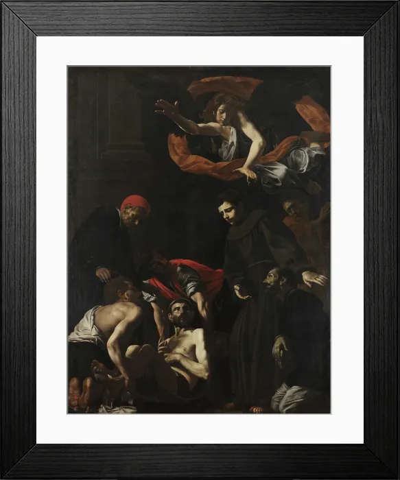 Framed Print : The Miracle of Saint Anthony of Padua, 1622. Creator: Caracciolo, Giovanni Battista (1578-1635) Framed Print : The Miracle of Saint Anthony of Padua, 1622. Creator: Caracciolo, Giovanni Battista (1578-1635)