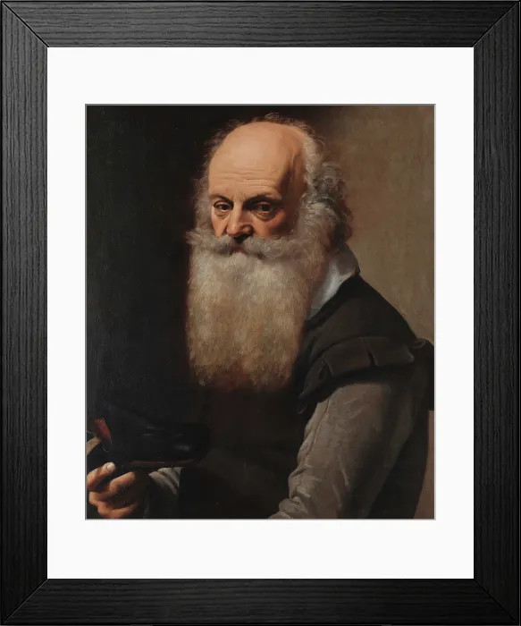 Framed Print : Portrait of Vincenzo Grassi, c1613. Creator: Schedone (Schidone), Bartolomeo (1570-1615) Framed Print : Portrait of Vincenzo Grassi, c1613. Creator: Schedone (Schidone), Bartolomeo (1570-1615)