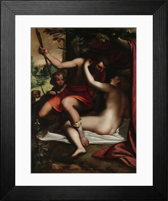Framed Print : Announcement of the Massacre of the Innocents, 1609-1610. Creator: Schedone (Schidone), Bartolomeo (1570-1615) Framed Print : Announcement of the Massacre of the Innocents, 1609-1610. Creator: Schedone (Schidone), Bartolomeo (1570-1615)