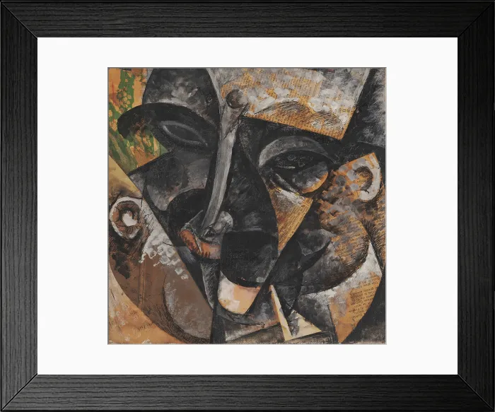 Framed Print : Dinamismo di una testa d'uomo, 1915. Creator: Boccioni, Umberto (1882-1916). Dinamismo di una testa d'uomo, 1915. Creator: Boccioni, Umberto (1882-1916) Framed Print : Dinamismo di una testa d'uomo, 1915. Creator: Boccioni, Umberto (1882-1916). Dinamismo di una testa d'uomo, 1915. Creator: Boccioni, Umberto (1882-1916)