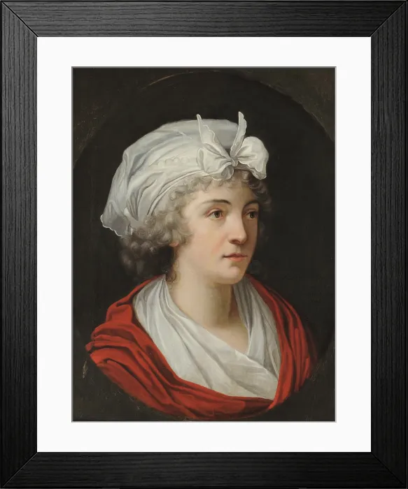 Framed Print : Portrait of Princess Louise of Stolberg-Gedern (1752-1824), Countess of Albany, 1797. Creator: Fabre, Francois-Xavier Pascal, Baron (1766-1837) Framed Print : Portrait of Princess Louise of Stolberg-Gedern (1752-1824), Countess of Albany, 1797. Creator: Fabre, Francois-Xavier Pascal, Baron (1766-1837)