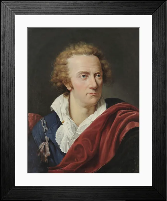 Framed Print : Portrait of the poet Vittorio Alfieri (1749-1803), 1797. Creator: Fabre, Francois-Xavier Pascal, Baron (1766-1837) Framed Print : Portrait of the poet Vittorio Alfieri (1749-1803), 1797. Creator: Fabre, Francois-Xavier Pascal, Baron (1766-1837)