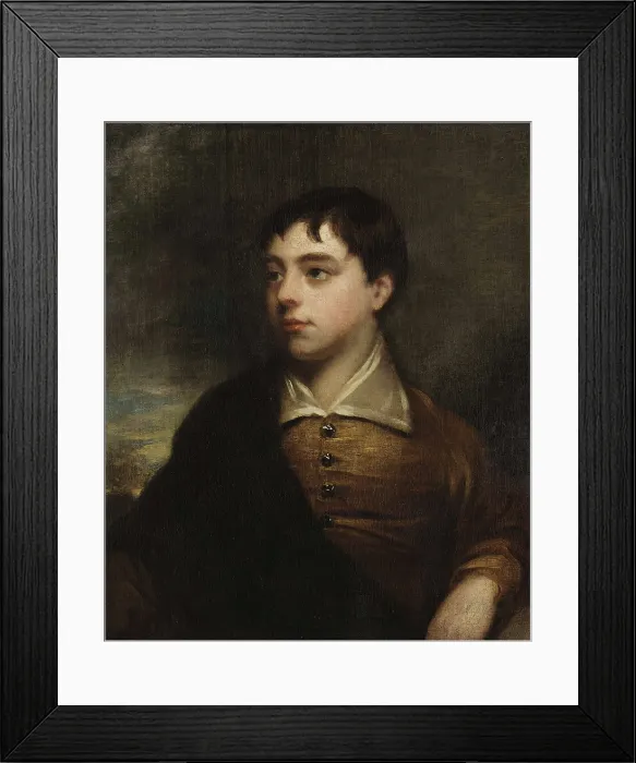 Framed Print : Lord George Noel Byron (1788-1824), 1810. Creator: Watson Gordon, Sir John (1788-1864) Framed Print : Lord George Noel Byron (1788-1824), 1810. Creator: Watson Gordon, Sir John (1788-1864)