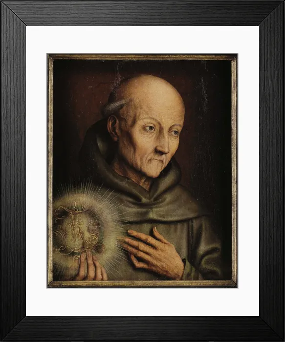Framed Print : Saint Bernardino of Siena, c1515-1520. Creator: Massys, Quentin Framed Print : Saint Bernardino of Siena, c1515-1520. Creator: Massys, Quentin