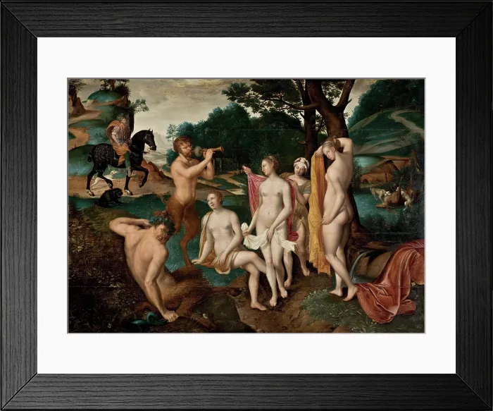 Framed Print : Diana's Bath, 1559-1560. Creator: Clouet, Francois (1510-1572). Diana's Bath, 1559-1560. Creator: Clouet, Francois (1510-1572) Framed Print : Diana's Bath, 1559-1560. Creator: Clouet, Francois (1510-1572). Diana's Bath, 1559-1560. Creator: Clouet, Francois (1510-1572)