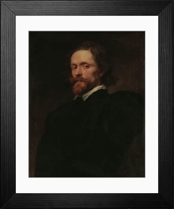 Framed Print : Portrait of Lucas Vorsterman the Elder (1595-1675), 1630s. Creator: Dyck, Sir Anthony van (1599-1641) Framed Print : Portrait of Lucas Vorsterman the Elder (1595-1675), 1630s. Creator: Dyck, Sir Anthony van (1599-1641)